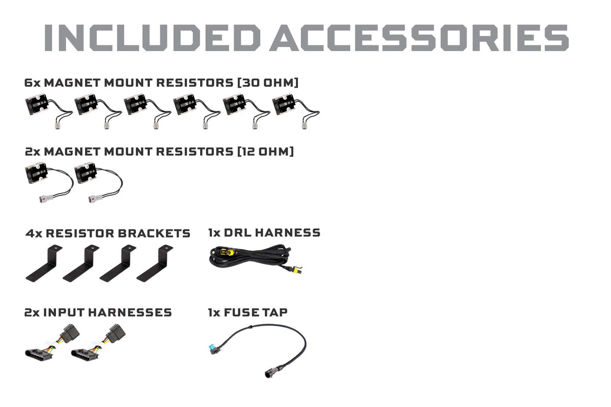 Morimoto - XB Evo Hybrid Headlights: 05-13 Corvette C6 (Set) - LF2-460Y
