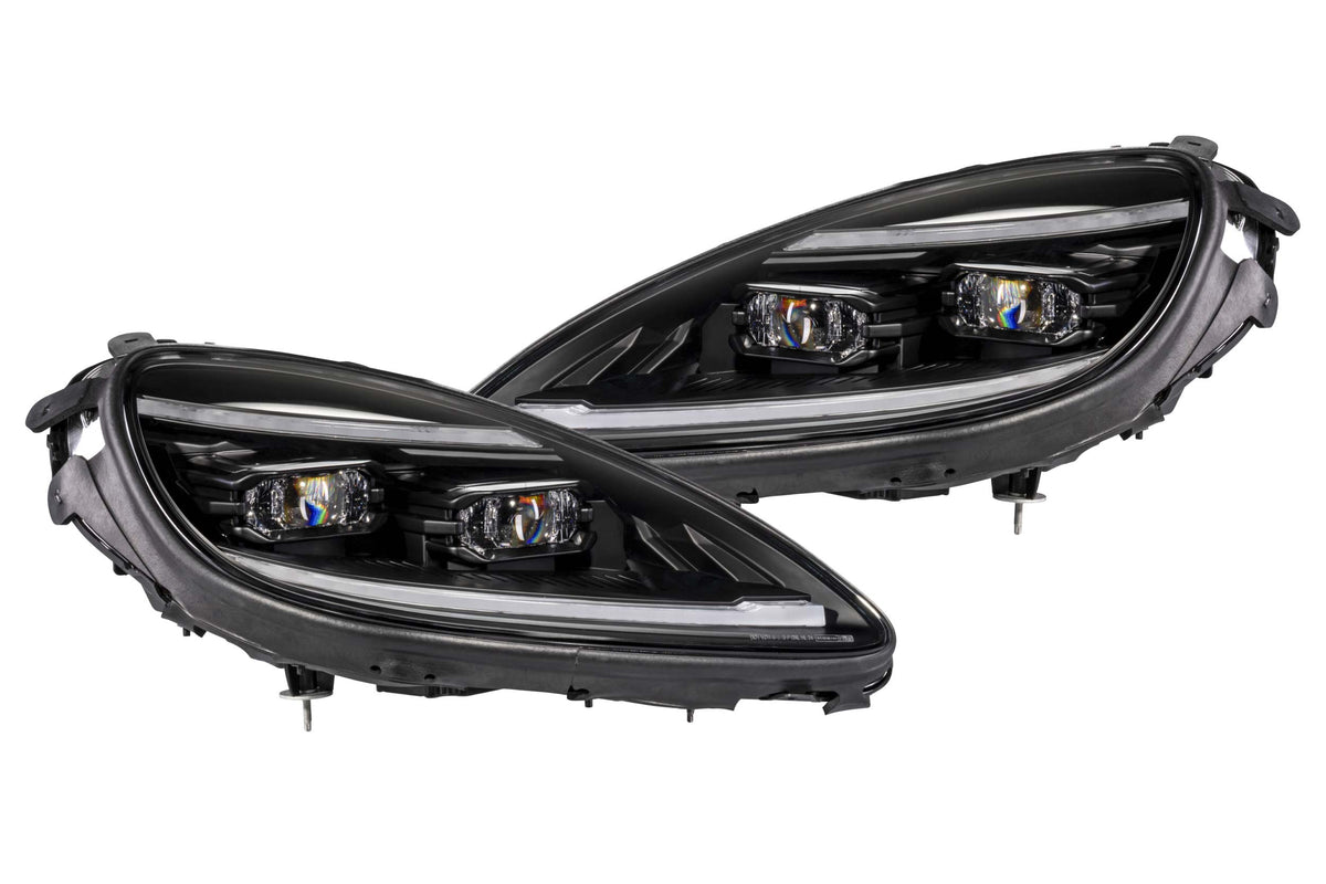 Morimoto - XB Evo Hybrid Headlights: 05-13 Corvette C6 (Set) - LF2-460Y