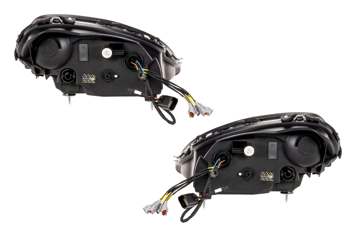 Morimoto - XB Evo Hybrid Headlights: 05-13 Corvette C6 (Set) - LF2-460Y