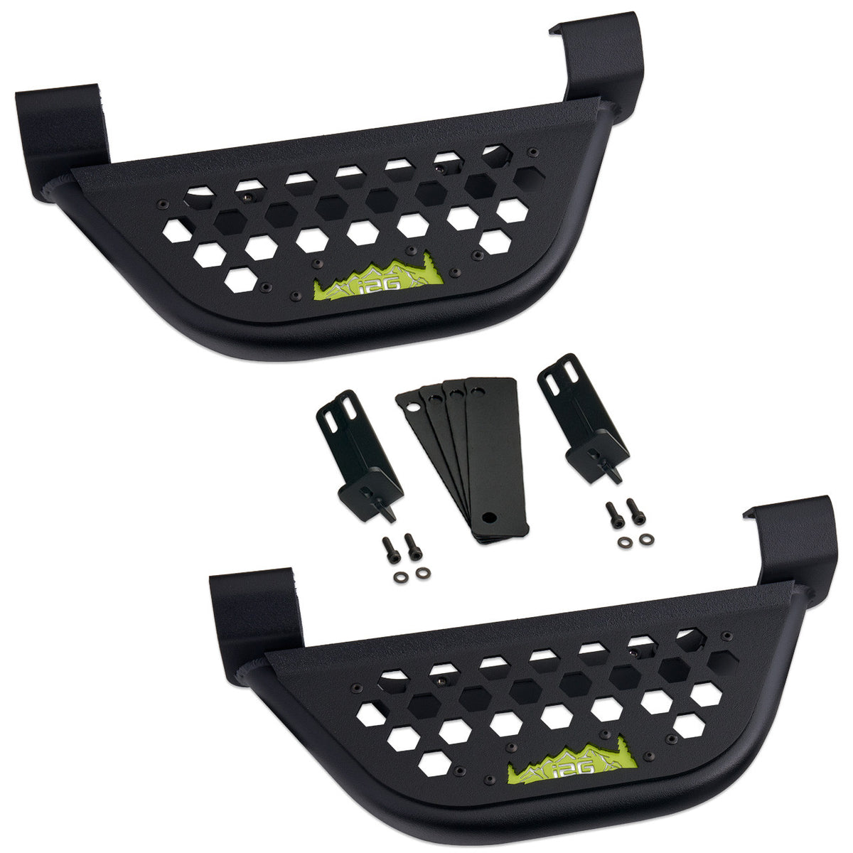 IAG EZ-Step Add-On (1 Pair) for 2018+ Jeep Wrangler 2 Door - IAG-BDY-J2101