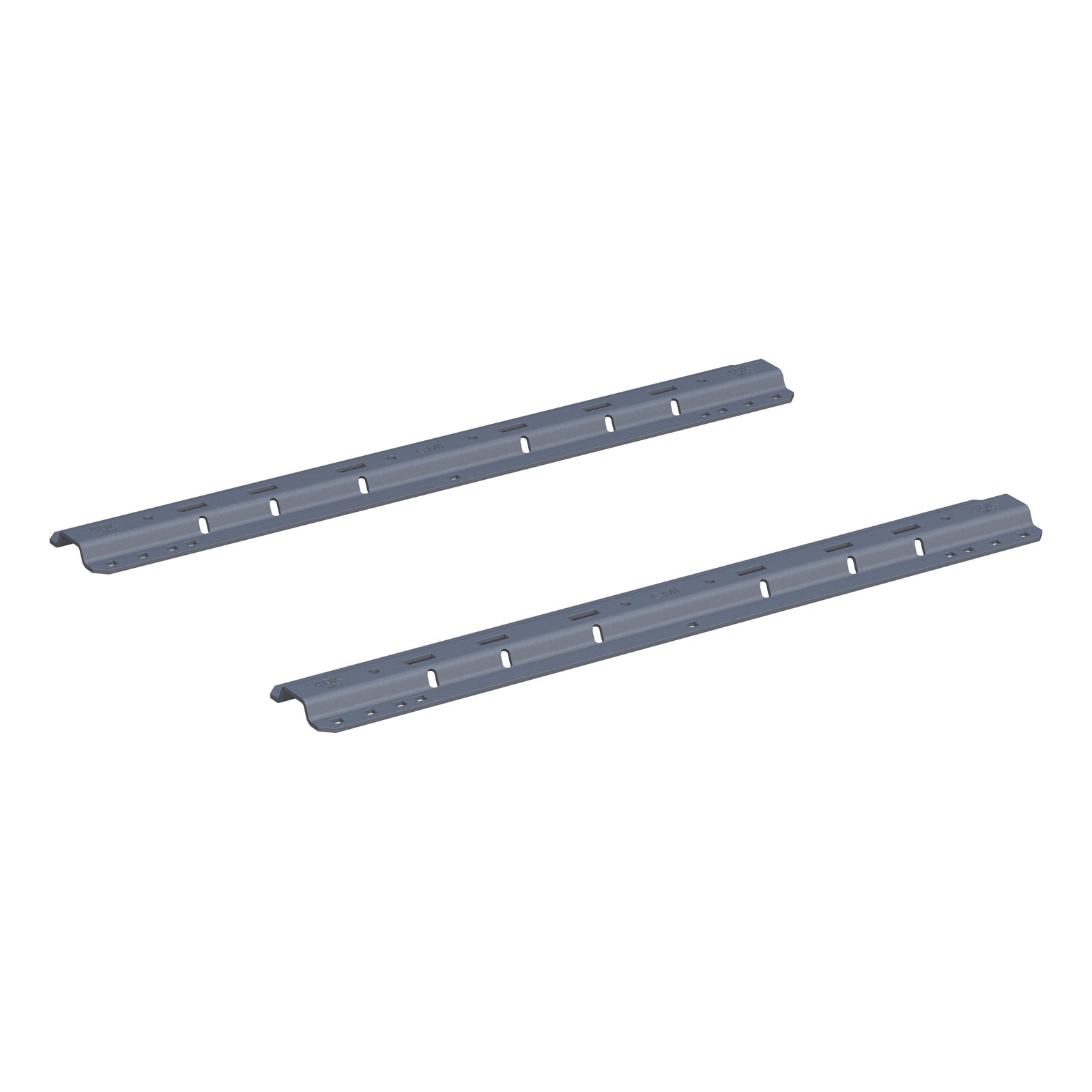 CURT 16205 Industry-Standard 5th Wheel Hitch Rails, Grey Teridium, 40,000 Pounds