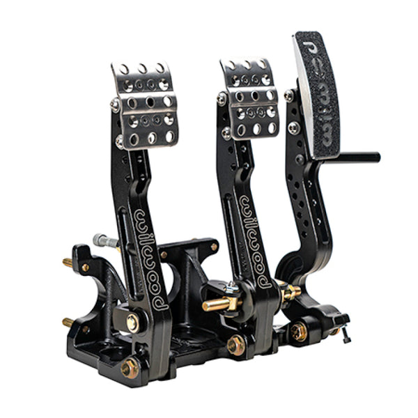 Wilwood Adjustable Balance Bar Brake, Clutch, Throttle - Floor Mount - 4.75-5.75:1 - 340-16602 by Wilwood