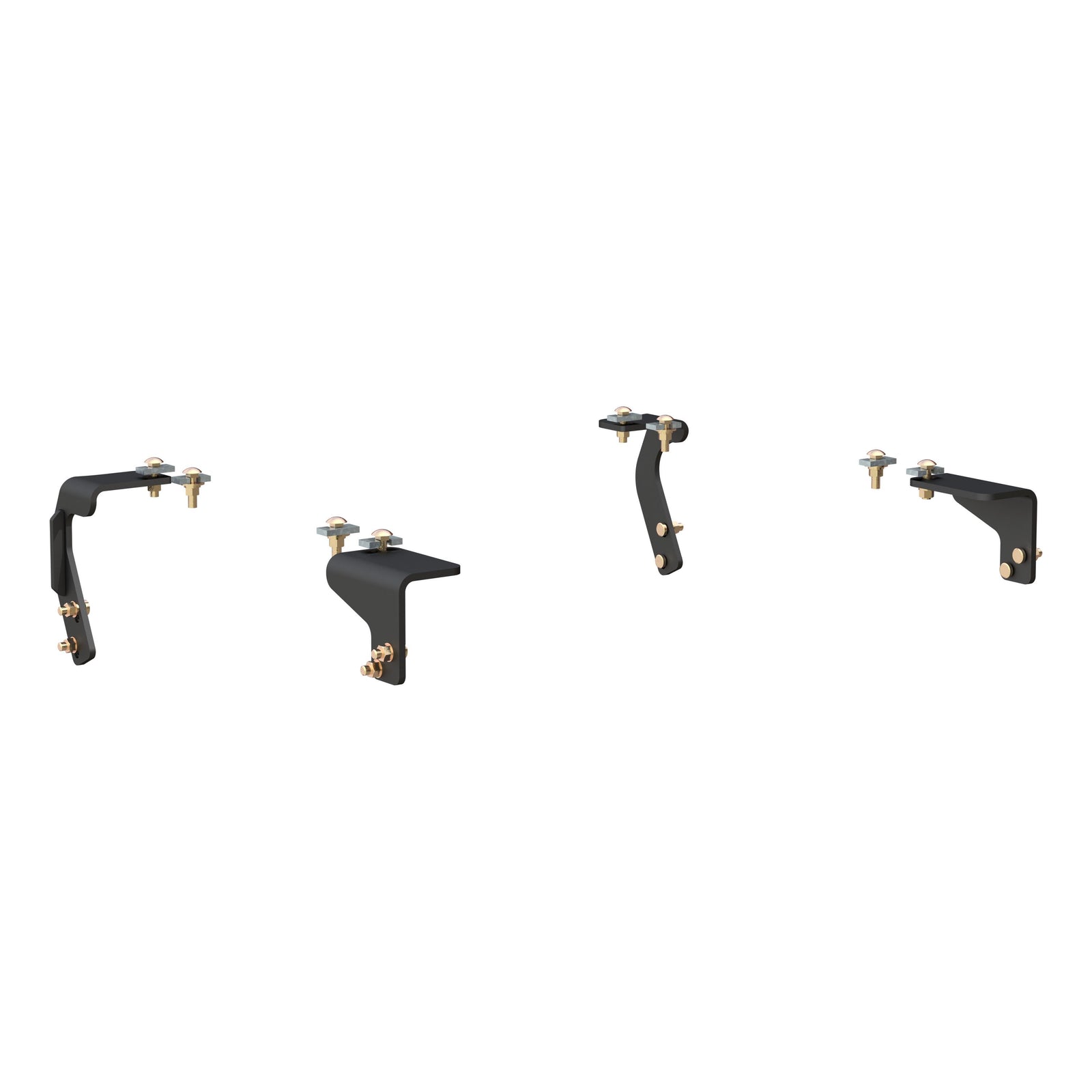 CURT 16306 5th Wheel Installation Brackets, Fits Select Dodge, Ram 1500 with Coil Springs, Additional Brackets Required