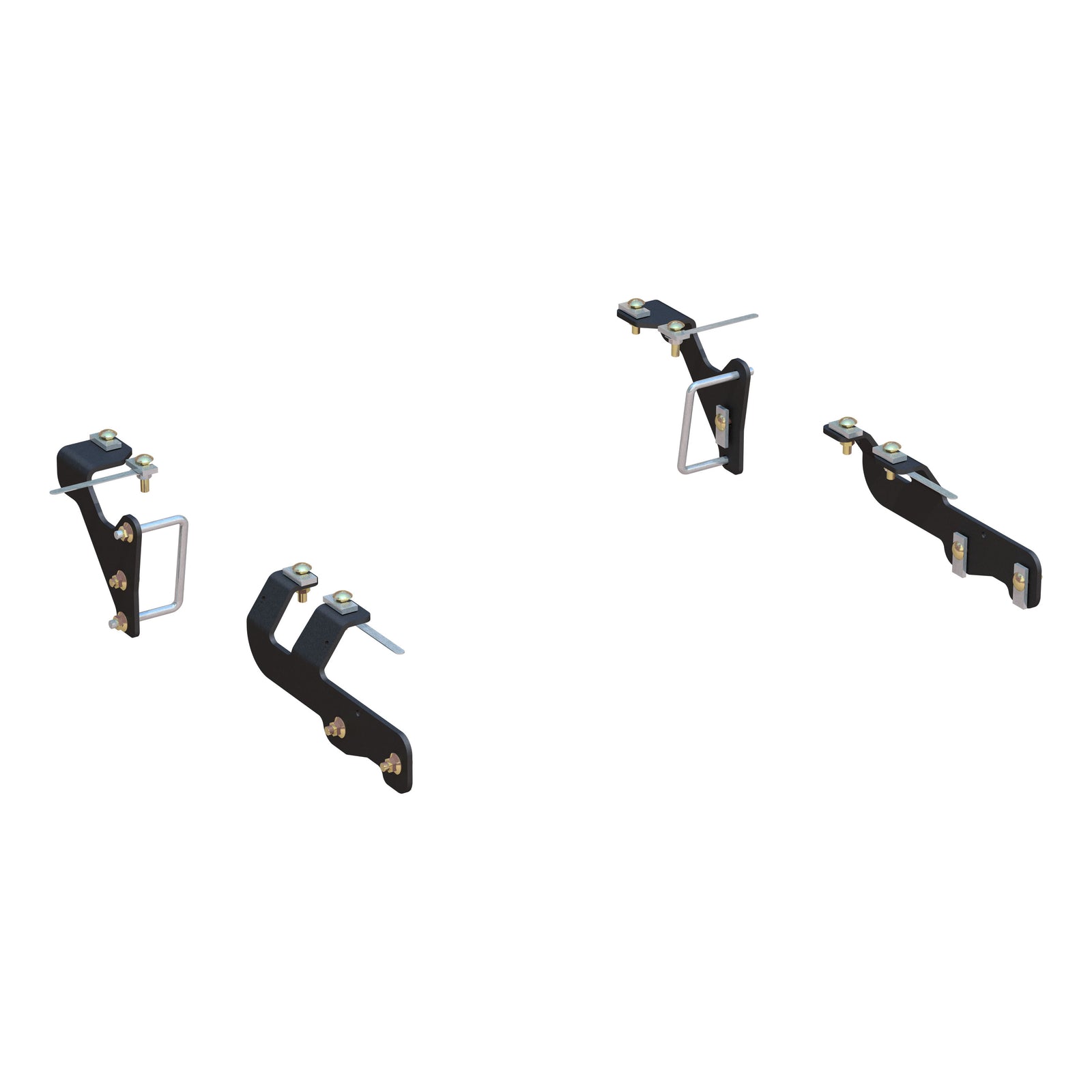 CURT 16307 5th Wheel Installation Brackets, Fits Select Ram 1500