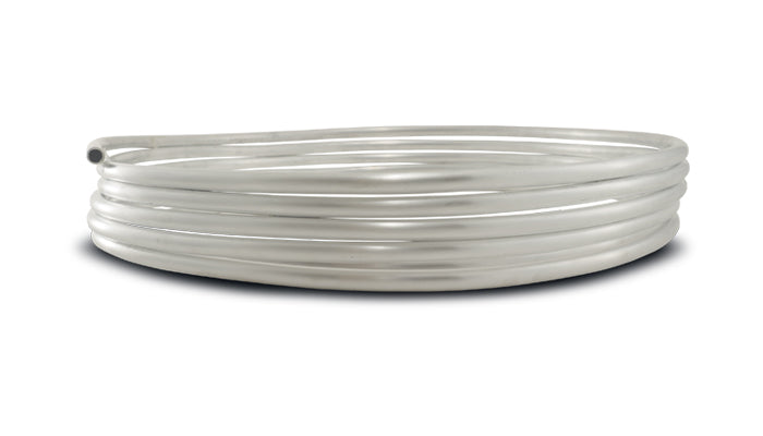 Vibrant 1/4in OD Aluminum Fuel Line - 25 Foot Spool - 16409