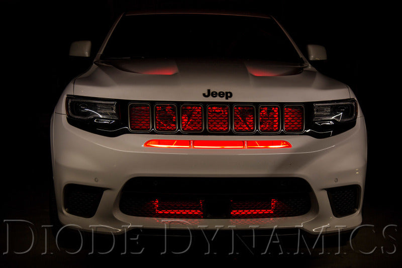 Diode Dynamics RGBW Grille Strip Kit 4pc Multicolor - DD0445