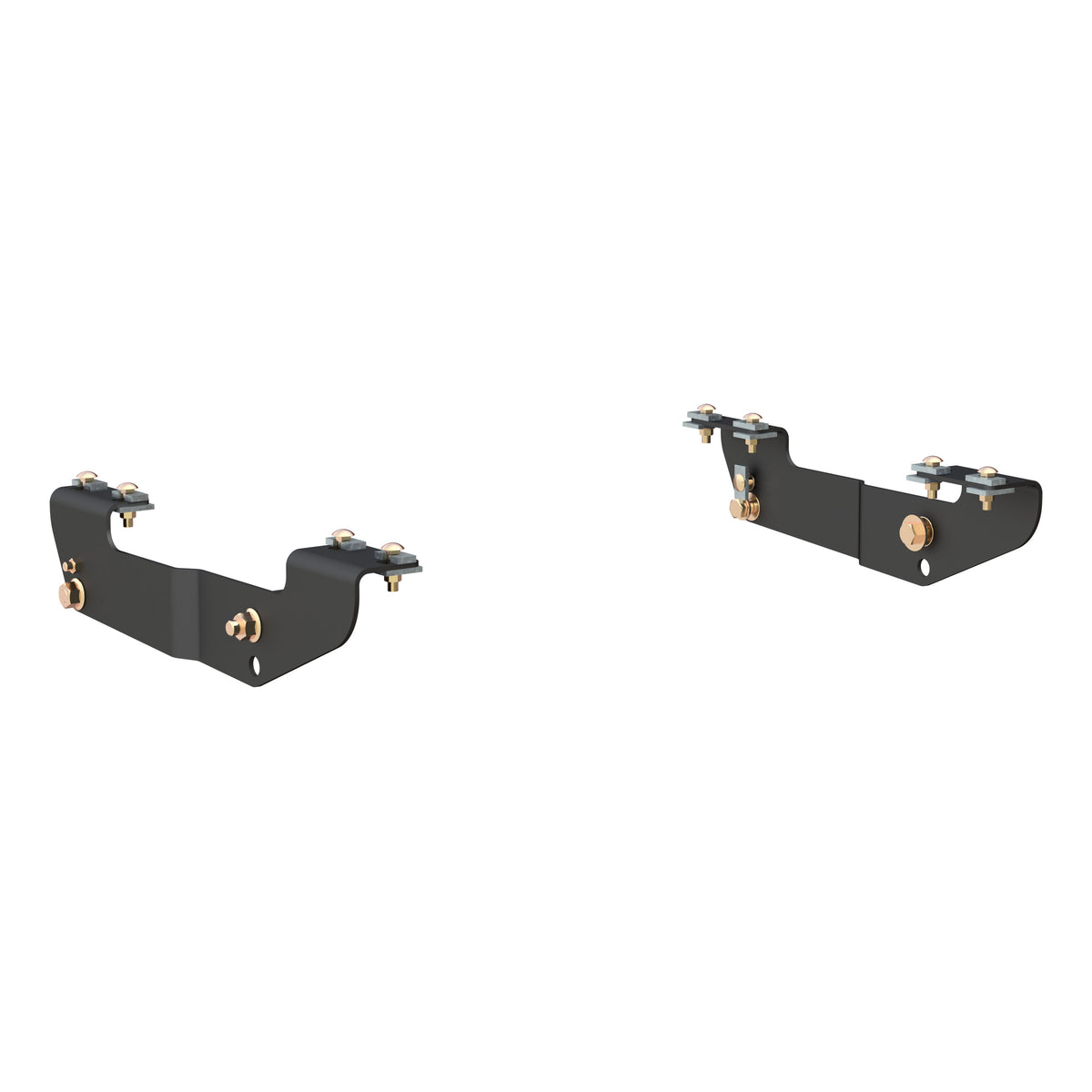 CURT 16418 5th Wheel Installation Brackets, Fits Select Chevrolet Silverado, GMC Sierra 1500, 2500, 3500, HD