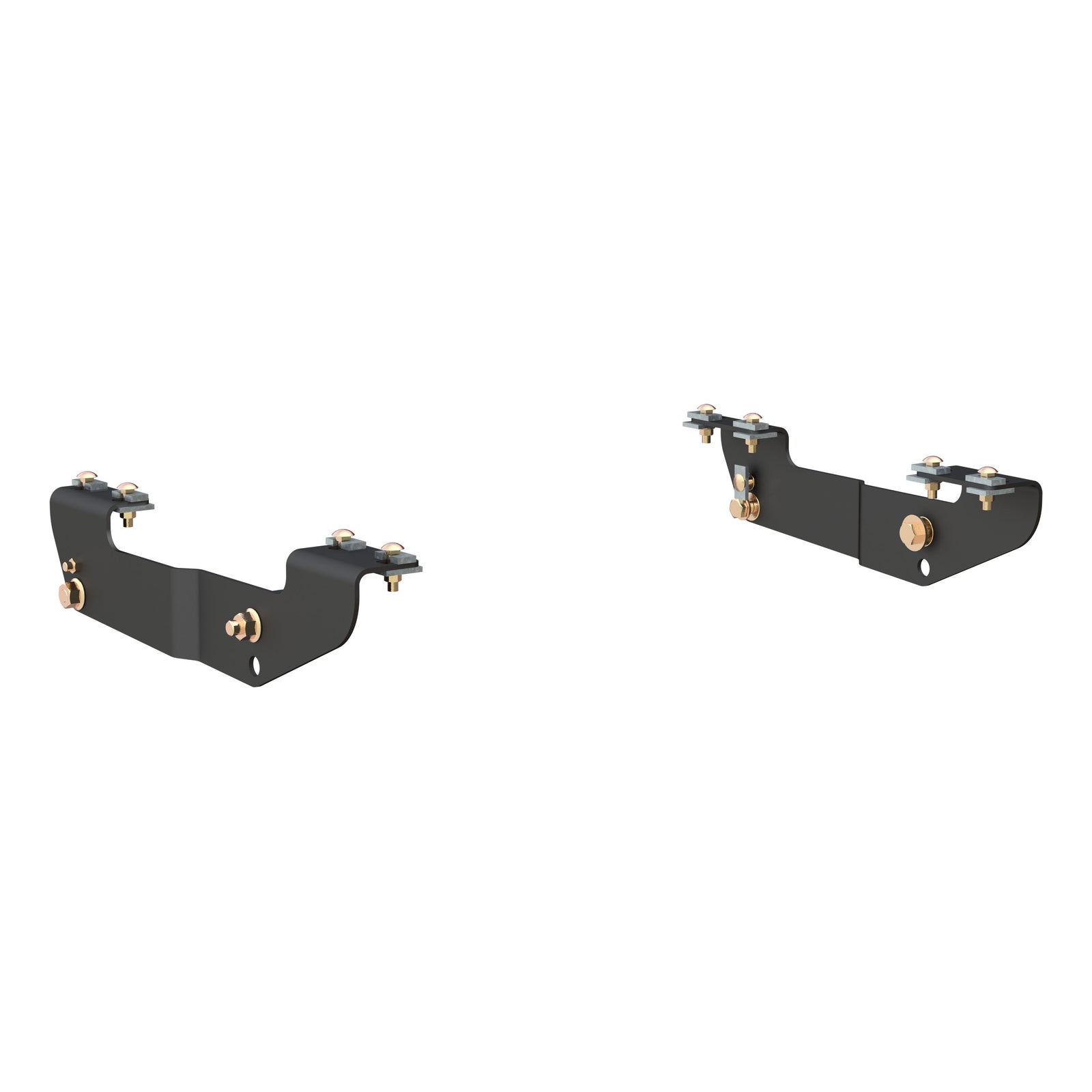 CURT 16418 5th Wheel Installation Brackets, Fits Select Chevrolet Silverado, GMC Sierra 1500, 2500, 3500, HD