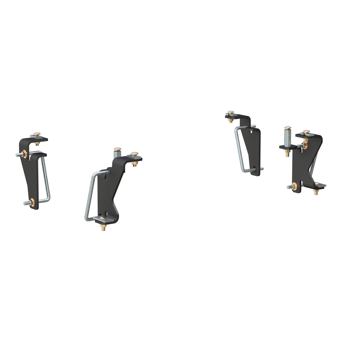 CURT 16420 5th Wheel Installation Brackets, Fits Select Dodge, Ram 1500, 2500, 3500