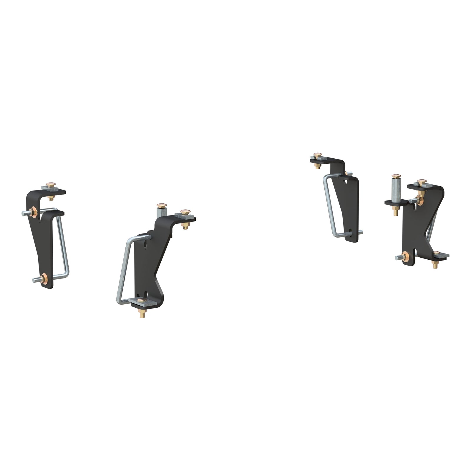 CURT 16420 5th Wheel Installation Brackets, Fits Select Dodge, Ram 1500, 2500, 3500