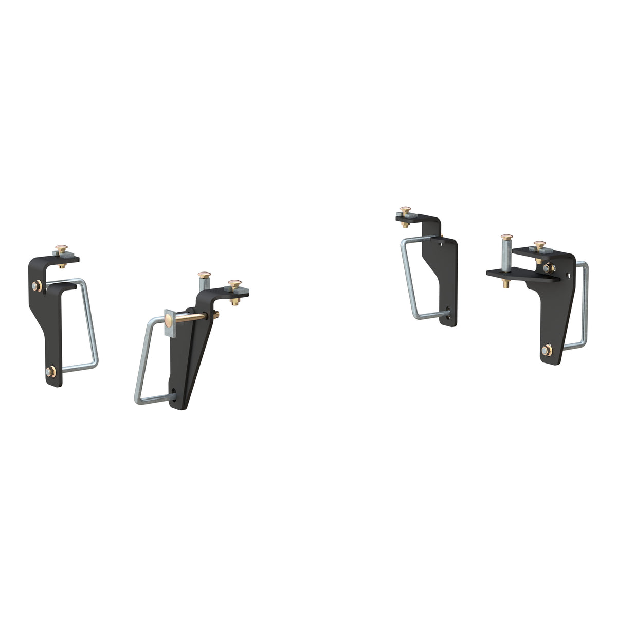 CURT 16430 5th Wheel Installation Brackets, Fits Select Ram 2500, 3500