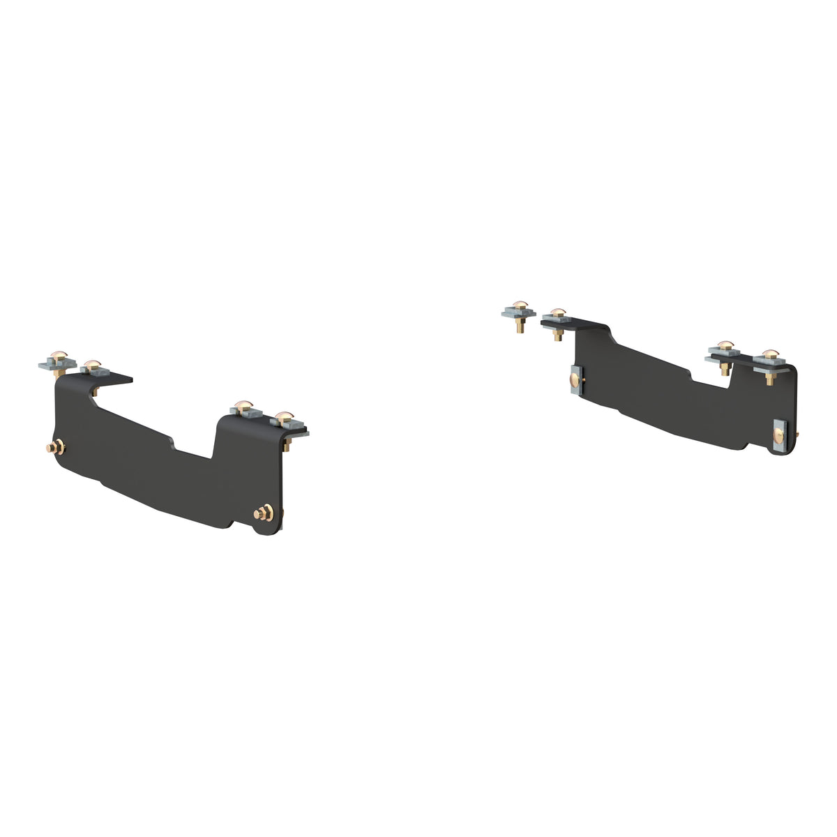 CURT 16441 5th Wheel Installation Brackets, Fits Select Ford F-150, Except 5.5-Foot Bed