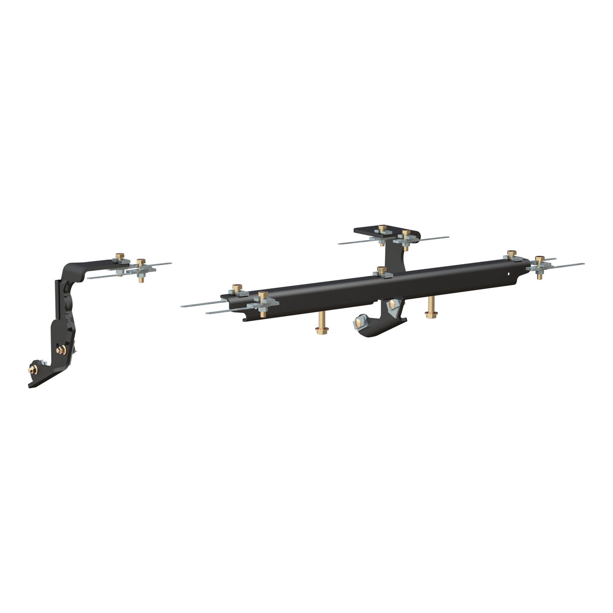 CURT 16444 5th Wheel Installation Brackets, Fits Select Ram 1500 with Factory Air Suspension