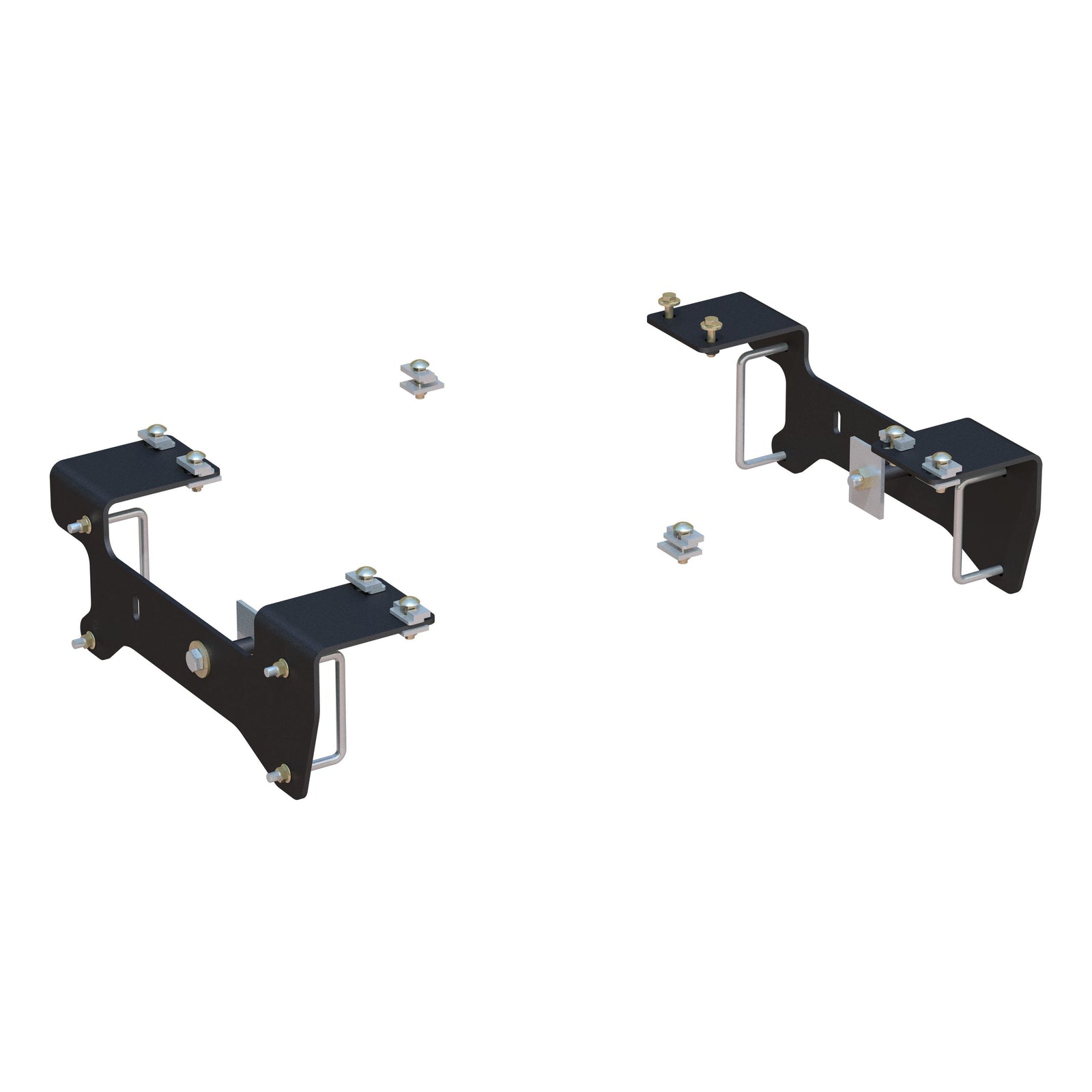 CURT 16469 5th Wheel Installation Brackets, Fits Select Chevrolet Silverado, GMC Sierra 1500, Except 5.5-Foot Bed