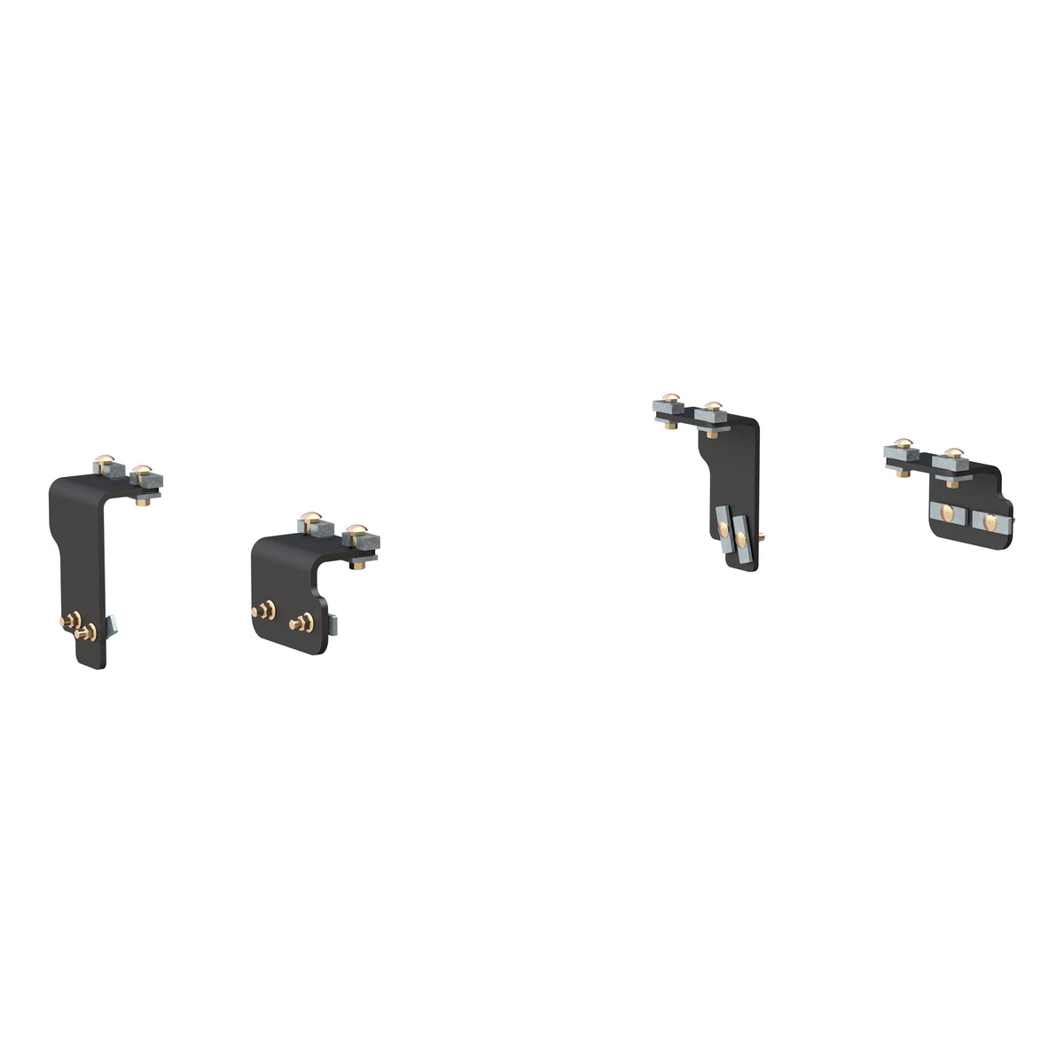 CURT 16470 5th Wheel Installation Brackets, Fits Select Nissan Titan