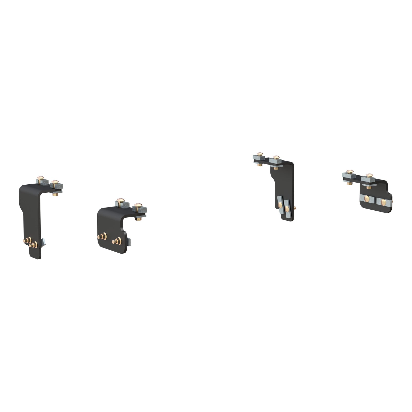 CURT 16470 5th Wheel Installation Brackets, Fits Select Nissan Titan