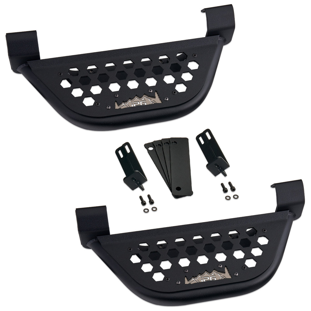 IAG EZ-Step Add-On (1 Pair) for 2018+ Jeep Wrangler 2 Door - IAG-BDY-J2101