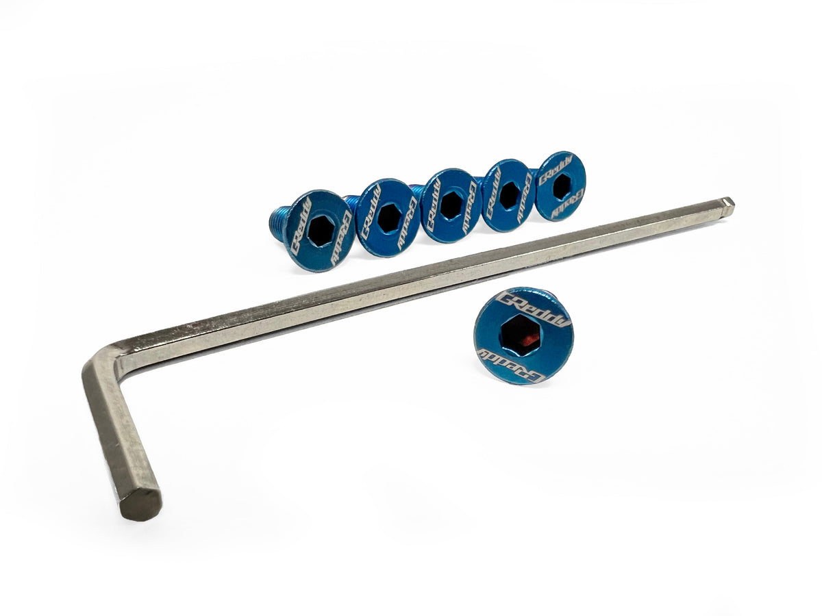 GReddy - GREDDY Titanium Steering Wheel Bolt Set, Burnt-ti - 16500103
