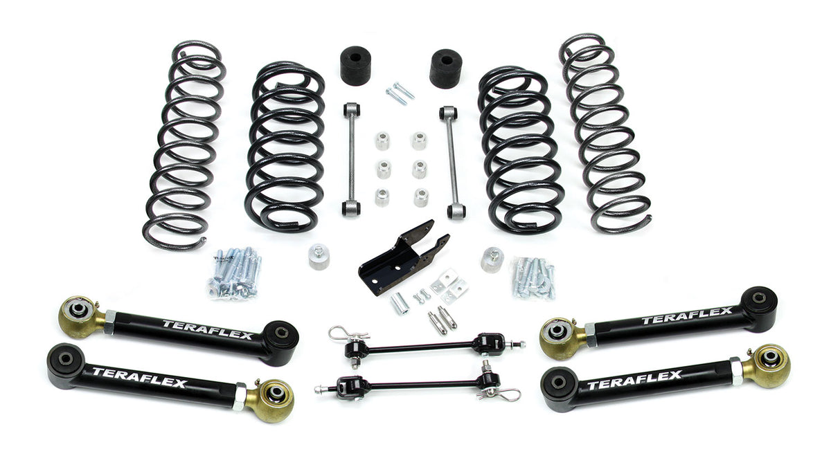 Teraflex TJ 3" Lift Kit W/ Lwr Control Arms - Rhd