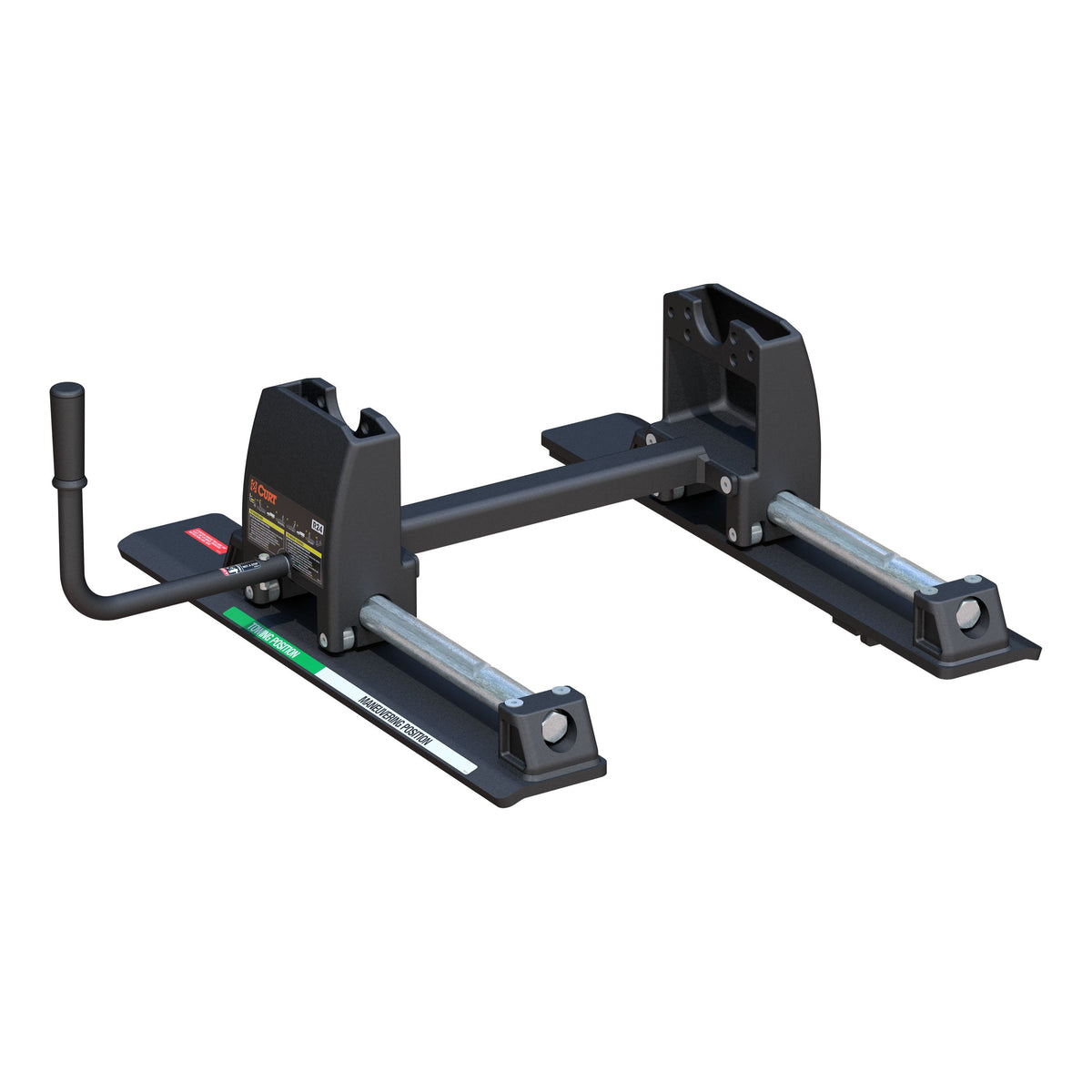 CURT 16570 R24 5th Wheel Roller for Short Bed Trucks, 24,000 lbs