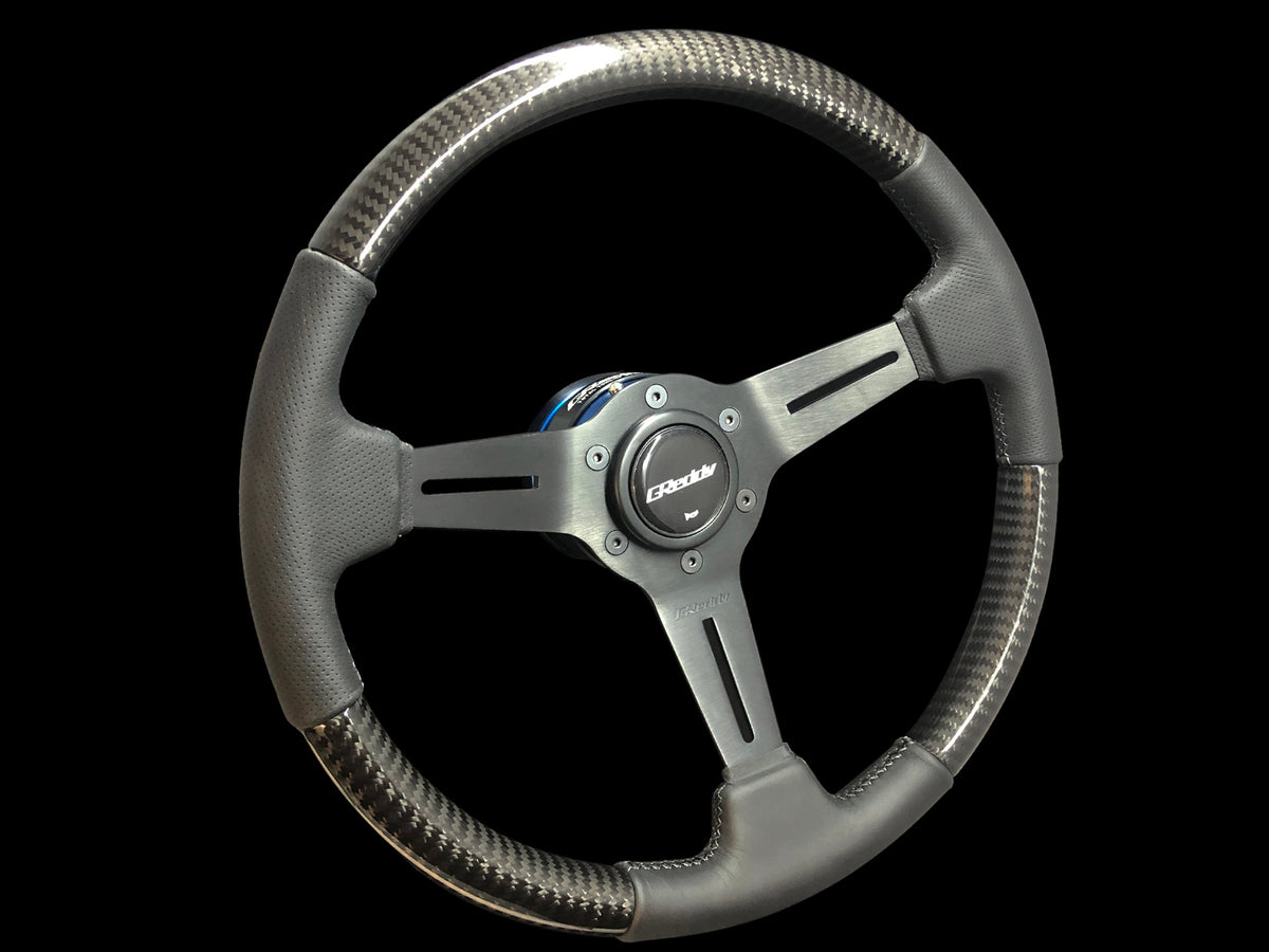 GReddy - GReddy Sport Steering Wheel Carbon - 16600007