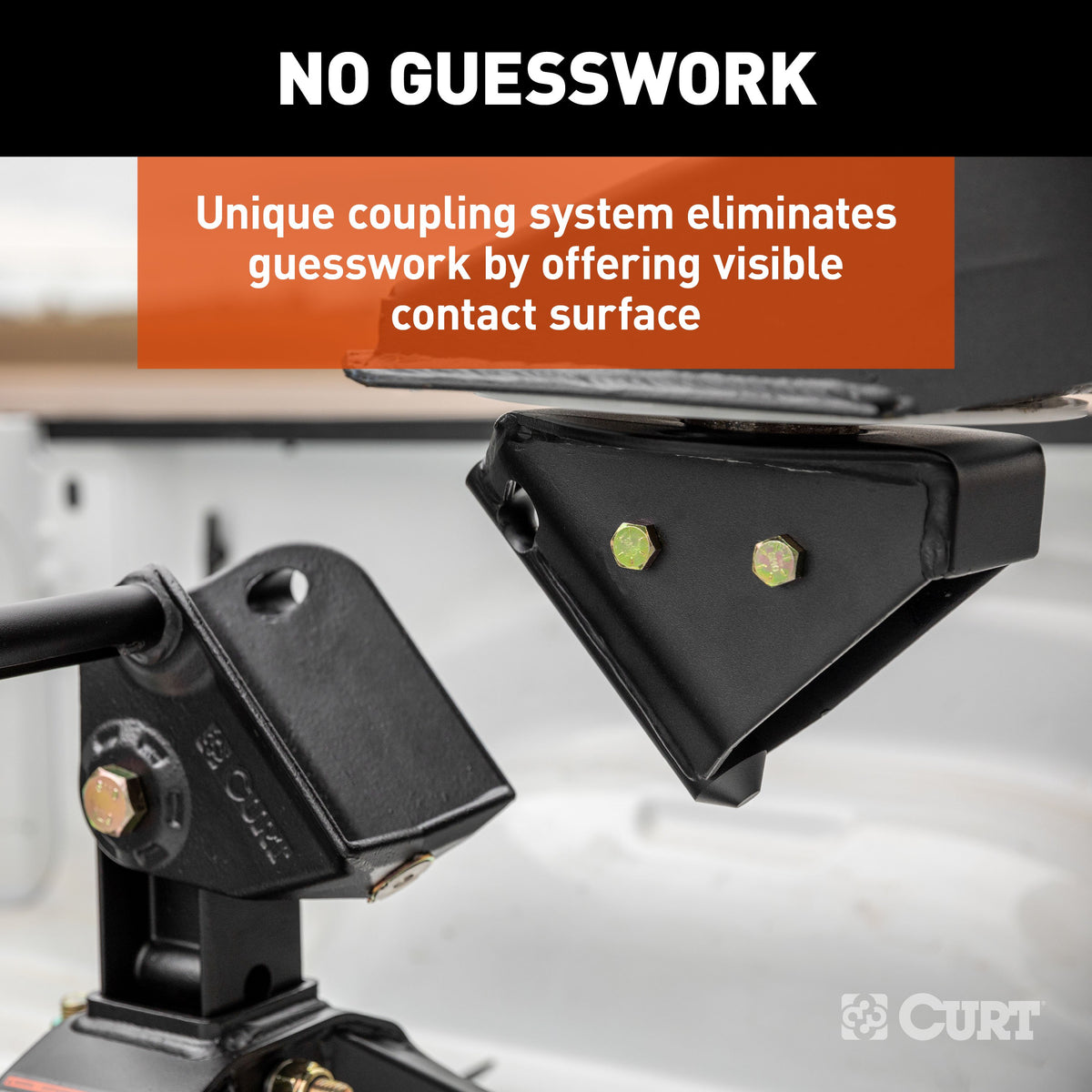 CURT 16600 CrossWing Lightweight 5th Wheel Hitch, 20,000 lbs.
