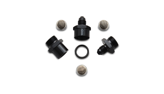Vibrant Inline Fuel/Oil Filter Set (Size -6AN) incl. 3 filters - 16736