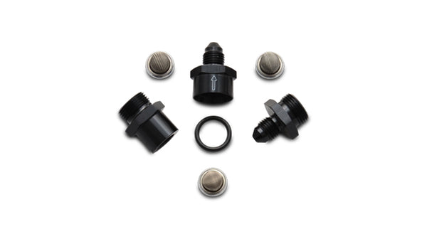 Vibrant Inline Fuel/Oil Filter Set (Size -6AN) incl. 3 filters - 16736