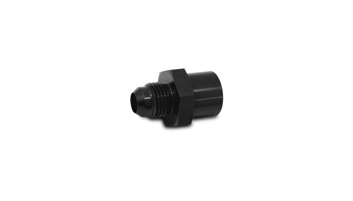 Vibrant M14 x 1.5 Female to -6AN Male Flare Adapter - Anodized Black - 16785