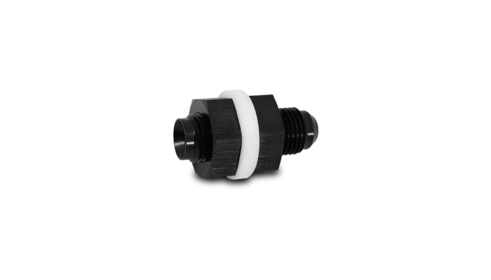 Vibrant -6AN Fuel Cell Bulkhead Adapter Fitting (w/ PTFE Crush Washers & Nut) - 16892