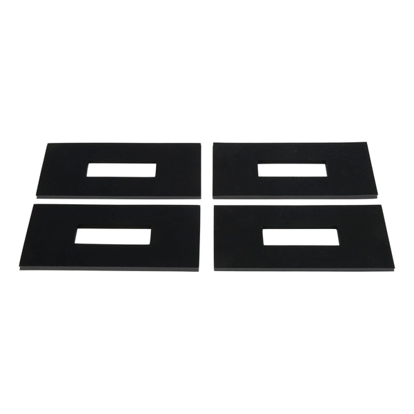 CURT 16900 5th Wheel Rail Sound Dampening Pads, 4-Pack