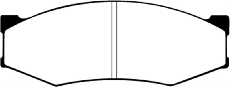 EBC 89-97 Nissan Pick-up 4 Cyl Greenstuff Front Brake Pads - DP6538