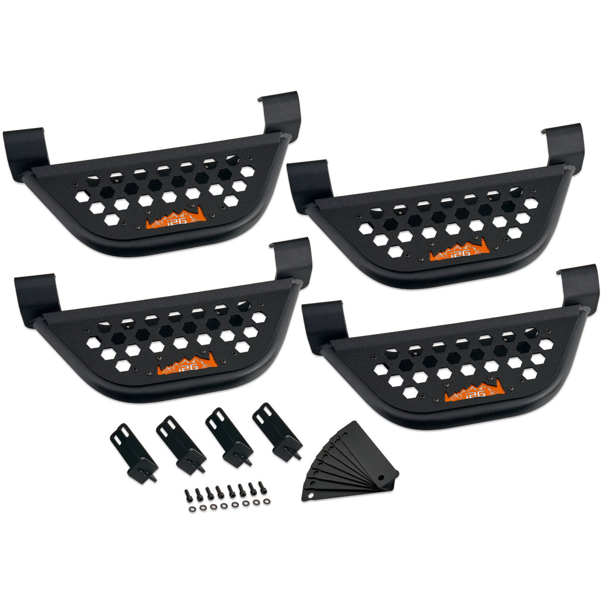 IAG EZ-Step Add-On (2 Pair) for 2018+ Jeep Wrangler 4 Door / 2020+ Gla - 169_source_1748439865