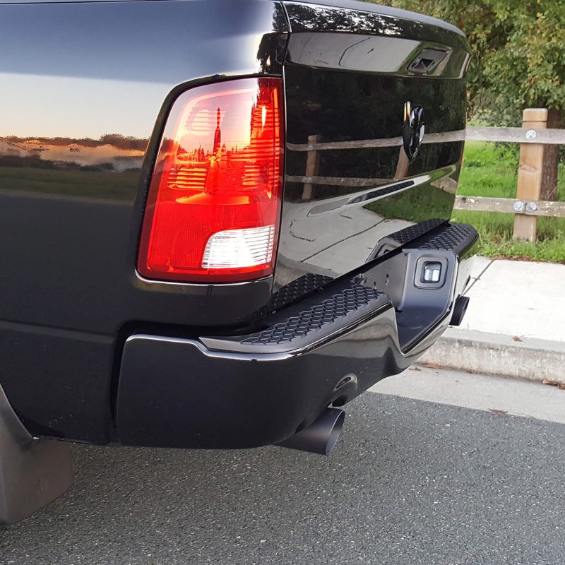 Flowmaster 09-24 Dodge Ram 1500 5.7L 4in Angle Cut Exhaust Tips - Black - 15356B