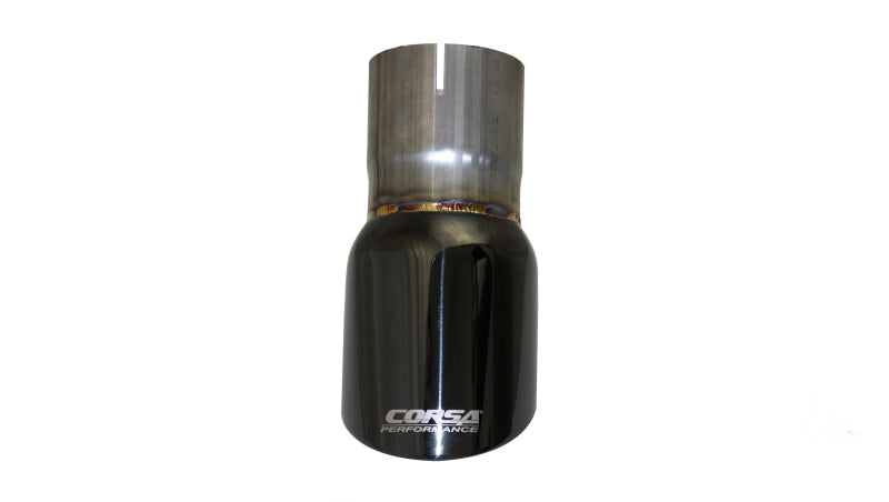 Corsa Single Universal 2.75in Inlet / 3.5in Outlet Black PVD Pro-Series Tip Kit - TK003BLK