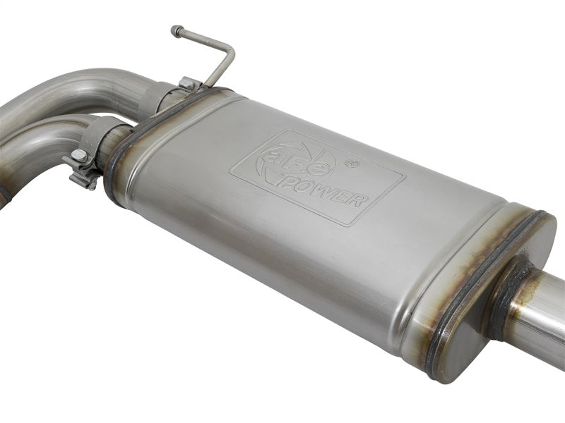 aFe Rebel Exhausts Cat-Back SS w/Polished Tip 16 Toyota Tacoma V6-3.5L - 49-46032-P