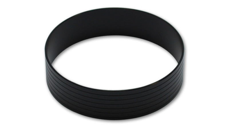 Vibrant Aluminum Union Sleeve for 5in OD Tubing - Hard Anodized Black - 12590