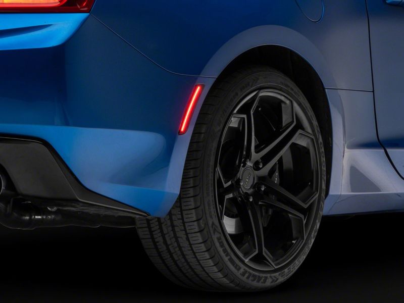 Raxiom 16-23 Chevrolet Camaro Axial Series LED Front and Rear Side Markers- Smoked - CC2934
