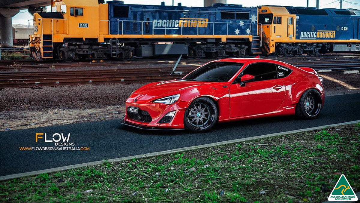 Buy Toyota 86 (Rocket Bunny) Front Lip Splitter &amp; Support Rods Online