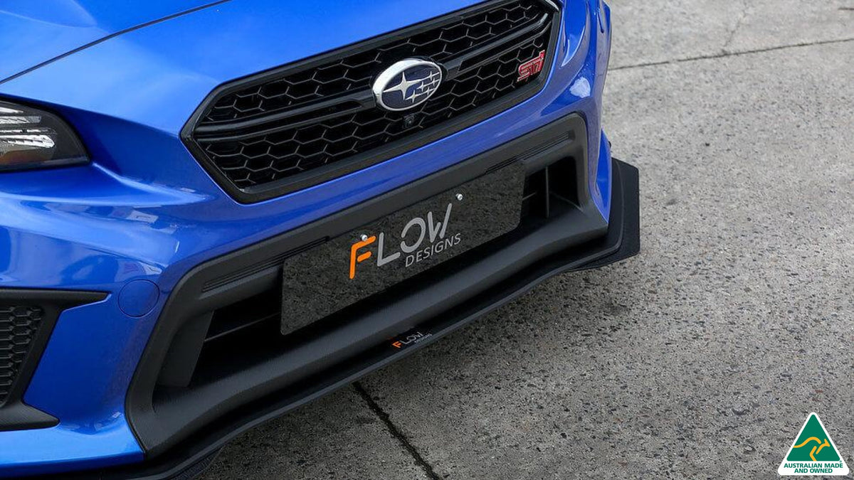 Subaru VA WRX &amp; WRX STI Front Lip Splitter Extensions