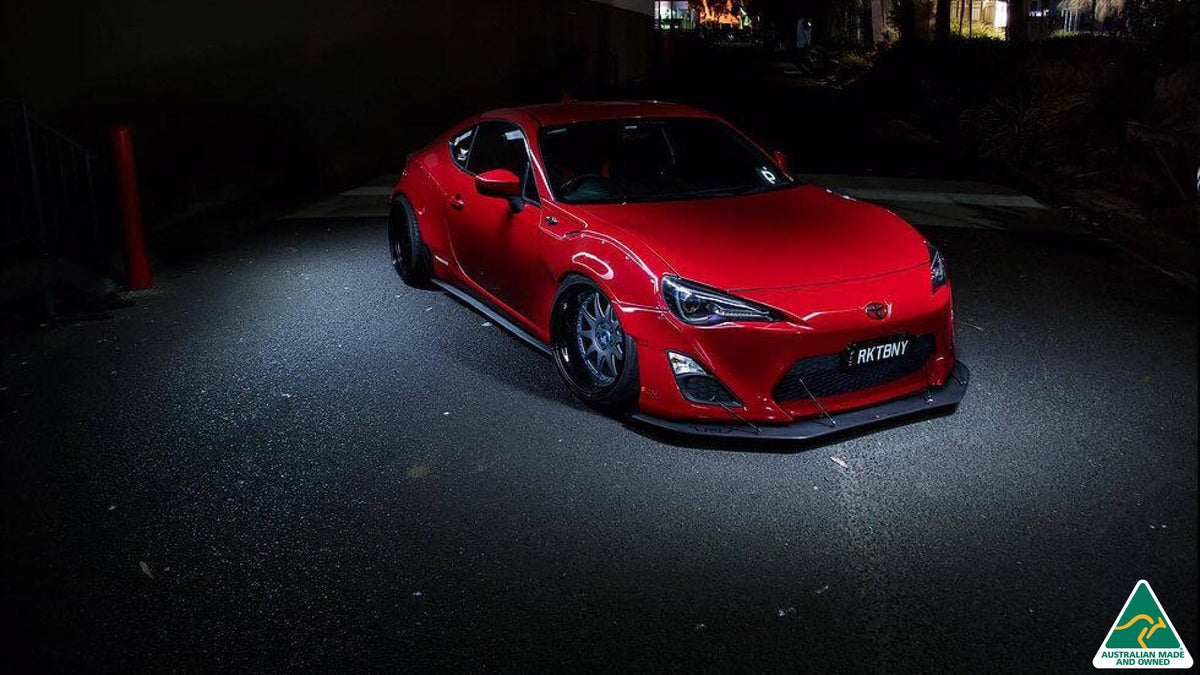 Buy Toyota 86 (Rocket Bunny) Front Lip Splitter &amp; Support Rods Online