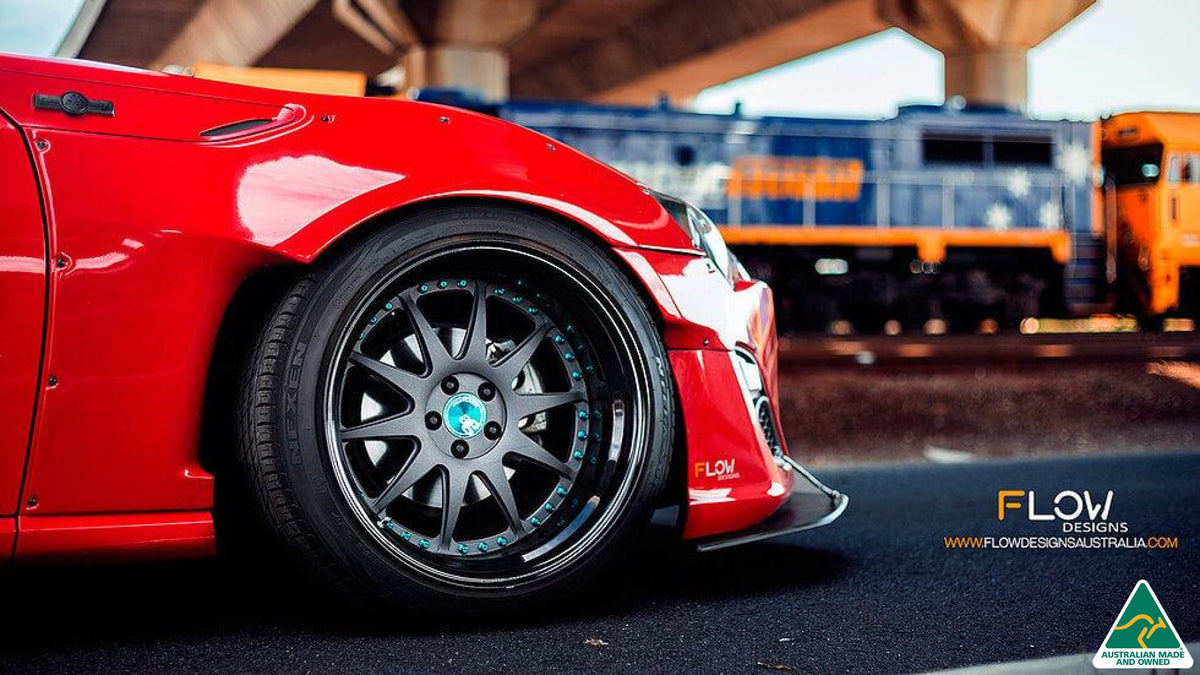 Buy Toyota 86 (Rocket Bunny) Front Lip Splitter &amp; Support Rods Online