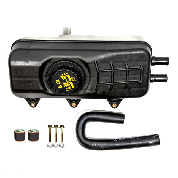 VMP "Freighter" '11+ Odin side-mount degas bottle intercooler reservoir - VMP-SCC009 by VMP - front view