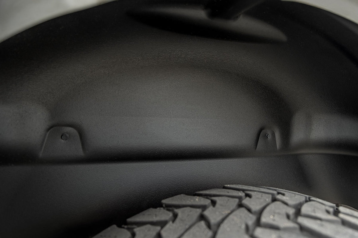 Rough Country - Rear Wheel Well Liners - Ford F-250/F-350 Super Duty 2WD/4WD (2017-2025) - 4517A by Rough Country - close-up