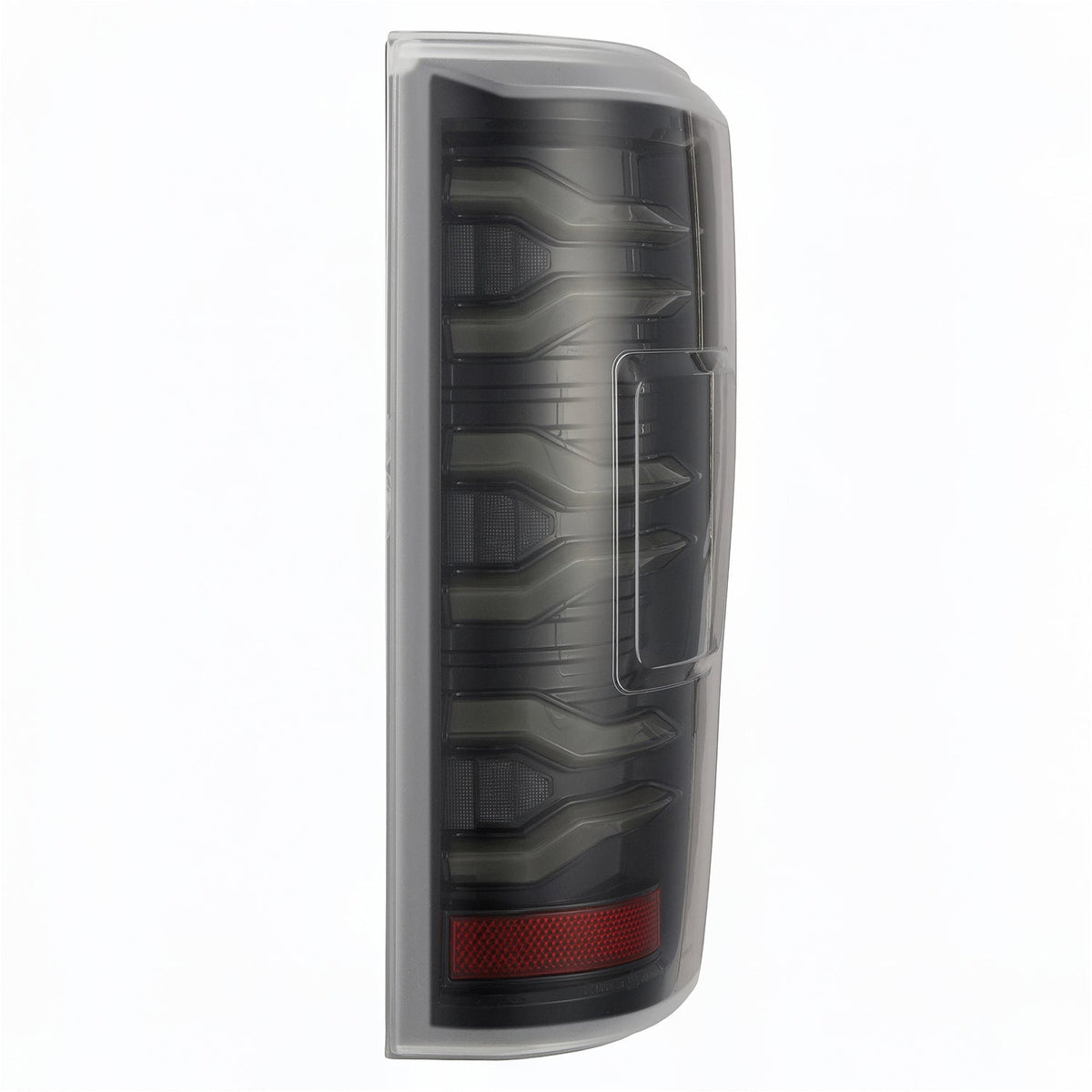 AlphaRex 17-19 Ford F150/F250/F350 LUXX LED Taillights - Alpha Black - 659090 for 2017-2019 Ford F 150 - rear view