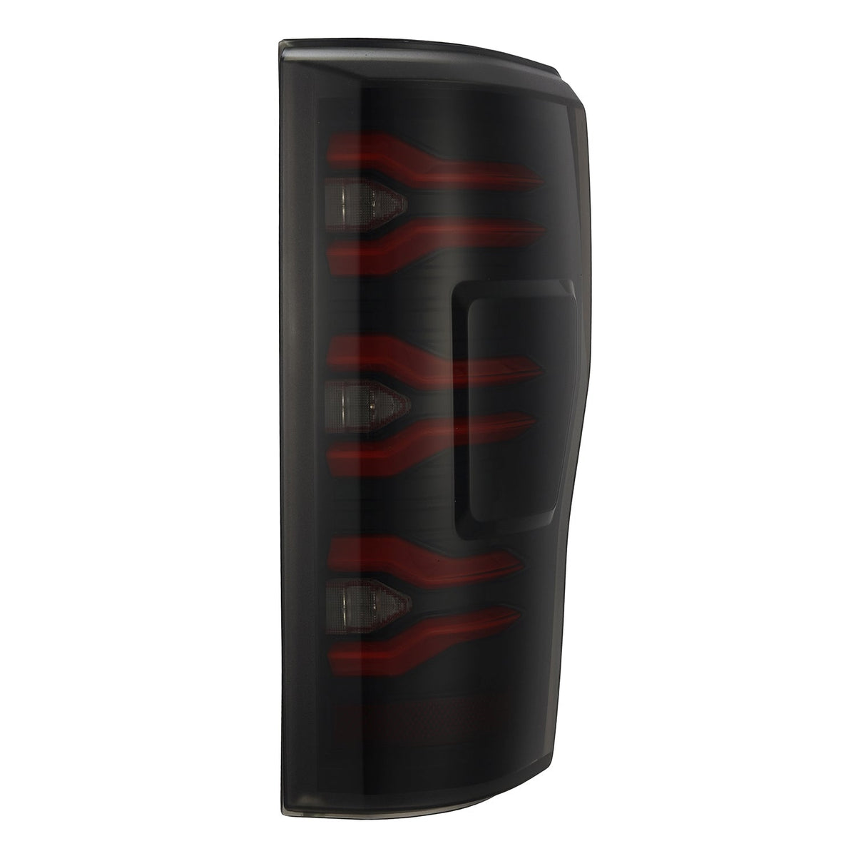 AlphaRex 17-19 Ford F150/F250/F350 LUXX LED Taillights - Black-Red - 659092 for 2017-2019 Ford F 150 - alternate view