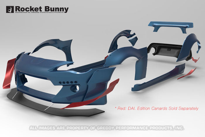 GReddy - Rocket Bunny ZN6 (V2) Aero V2 - Scion FR-S / Subaru BRZ - full kit in-stock - 17010236