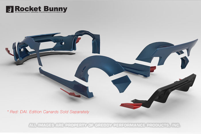 GReddy - Rocket Bunny ZN6 (V2) Aero V2 - Scion FR-S / Subaru BRZ - full kit in-stock - 17010236