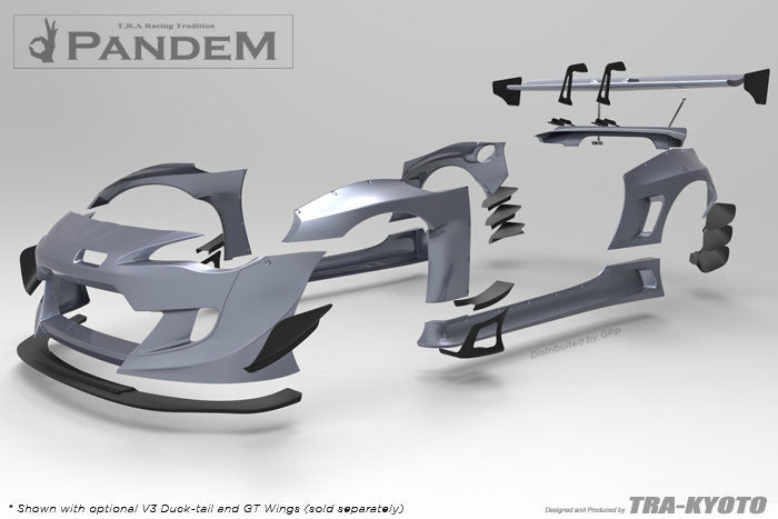 GReddy - Pandem ZN6 (V3) (V3.5) Aero - Toyota 86 / Scion FR-S / Subaru BRZ - full kit in-stock - 17010276