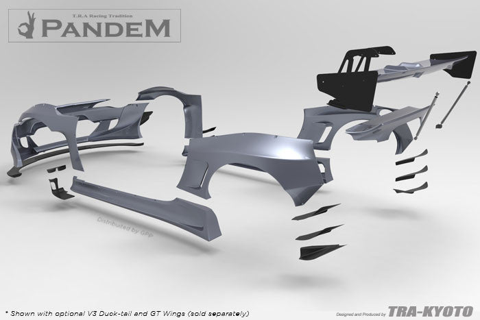 GReddy - Pandem ZN6 (V3) (V3.5) Aero - Toyota 86 / Scion FR-S / Subaru BRZ - full kit in-stock - 17010272